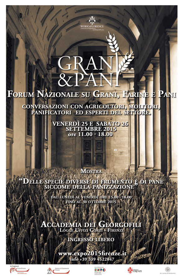 GRANI & PANI:  Conversazioni intorno al mondo dei grani, delle farine e dei pani tra tradizione e modernità.