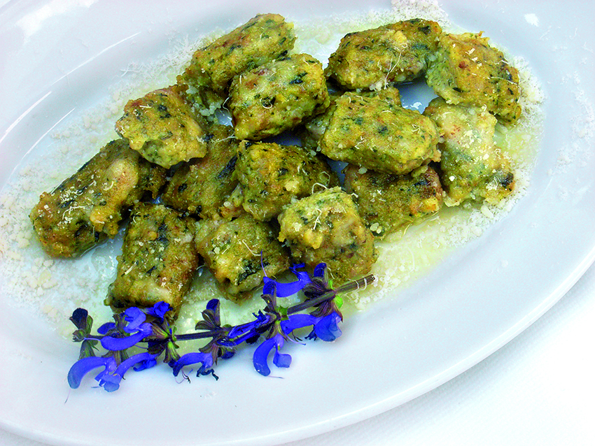 strozzapreti buonenrico e salvia pratense